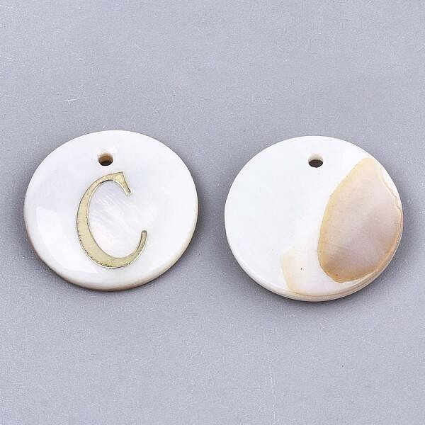 Natural Freshwater Shell Pendants
