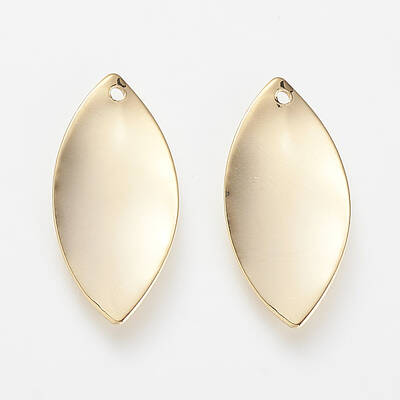 Real 18K Gold Plated Brass Pendants