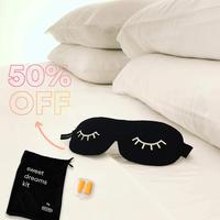 Sweet Dreams Kit - Eye Mask and Foam Sleep Aid Set