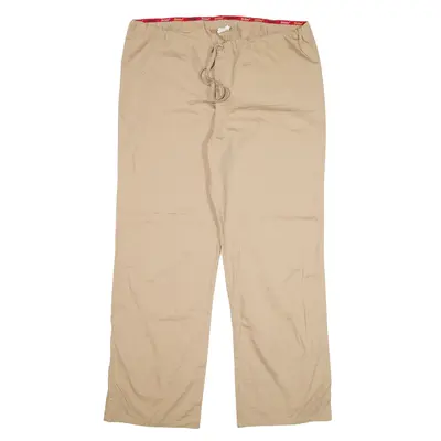 DICKIES Trousers Beige Relaxed Straight Womens W38 L30