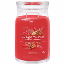 Yankee Candle Sparkling Cinnamon Signature candle- 368.0 g