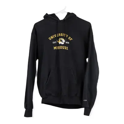 Missouri University Champion College Sweatshirt - Small Black Cotton Blend