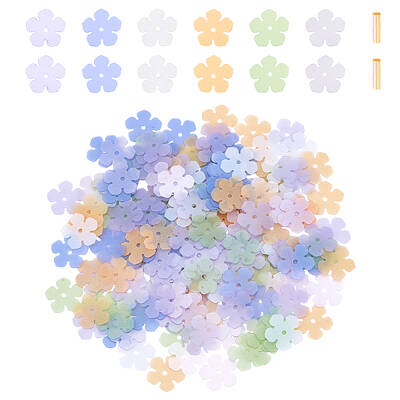 720Pcs 6 Colors  Plastic Beads