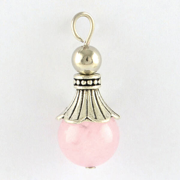Natural Rose Quartz Pendants