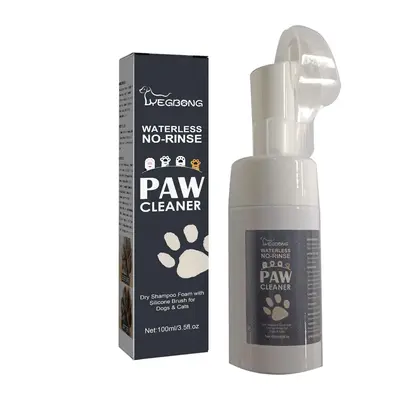 Pet Paw Cleaner, 1 Count Pet Paw Cleaning Brush, Pet Paw Scrubber, Pets Foot Cleaning Brush, Cat Dog Foot Bath Brush, Cat Dog...