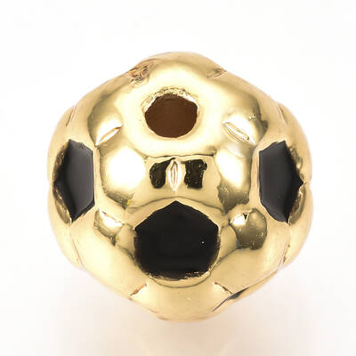 Brass Enamel Beads