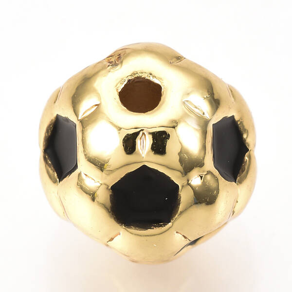 Brass Enamel Beads