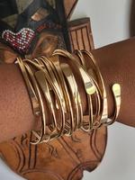 Vintage Open Bangles Bracelets Set, Stackable Bracelets for Women, Fashionable Adjustable Bangle for Women & Girls, Casual Tr...