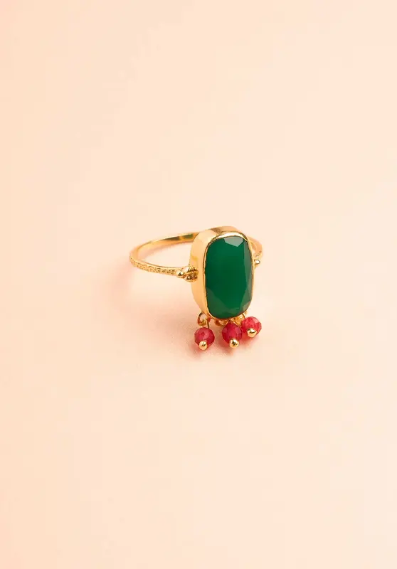 Ring K Ring 4418 5-Amazonite | Color: 5 AMAZONITE | Size: 54