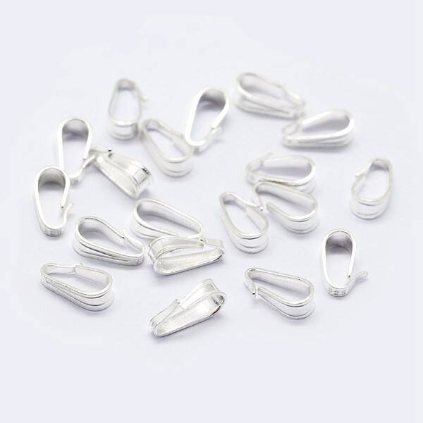925 Sterling Silver Snap on Bails