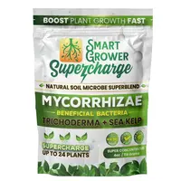Mycorrhizal Fungi Root Enhancer With Beneficial Bacteria, Humic, Amino, Yucca, Sea Kelp, Trichoderma, Mycorrhizae, Compost Te...