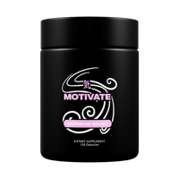 Motivate | Herbal Supplement | Supports Drive, Vitality, and Hormonal Health | All Natural | 120 Capsules