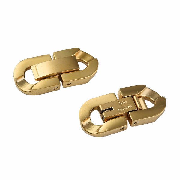 304 Stainless Steel Fold Over Clasps