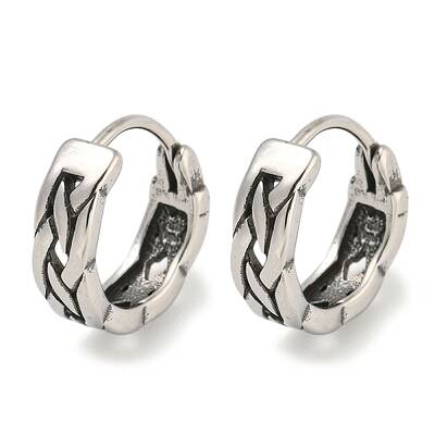 316 Surgical Stainless Steel Hoop Earrings