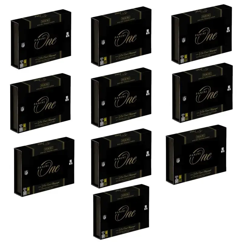 #5 Pick Your Team 1/2 Case 2024 Panini One Football Hobby 10 Box Card Break