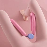 Pelvic Floor Women Muscle Trainer, Pink Thigh Exerciser, Leg & Butt Training Stretch Equipment for Postpartum Recovery, Body...