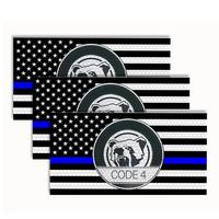 Reflective Thin Line Sticker, 3 Counts Multipurpose Car Decal for Cars Trucks Window Laptop, Adhesive Vinyl Decal