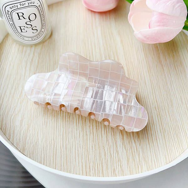 Cloud Shape PVC Claw Hair Clips