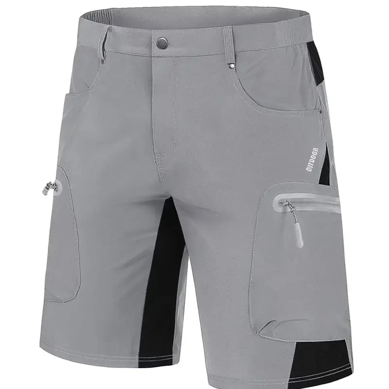 MAGCOMSEN Men's Hiking Shorts 5 Pockets Ripstop Quick Dry Summer Athletic Shorts for Workout Hiking Cycling Outdoorfun