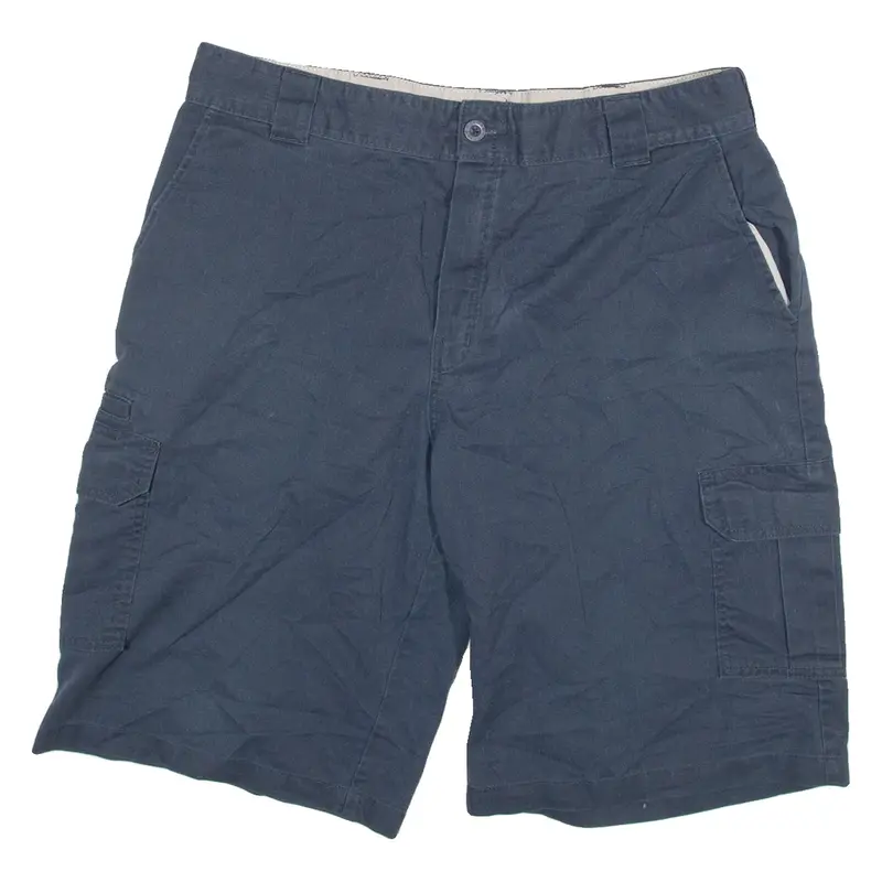 DICKIES Mens Cargo Shorts Black Relaxed XL W38