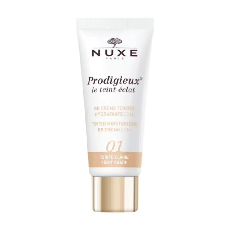 Nuxe - Prodigious Le Teint Eclat - BB Cream Moisturizing 24H 01 Light Tint 30ml