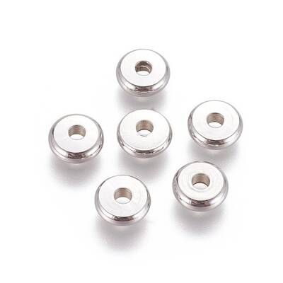 Tarnish Resistant 304 Stainless Steel Spacer Beads