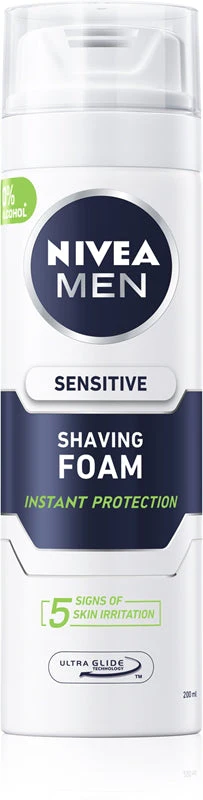 Nivea Sensitive to shaving foam 200 ml
