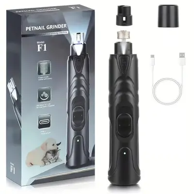 Electric Pet Nail File for Cats and Dogs, Pets Automatic Nail Trimming Tool, Paw Trimmer, Dog's Nails Grinding Machine, Cat's...