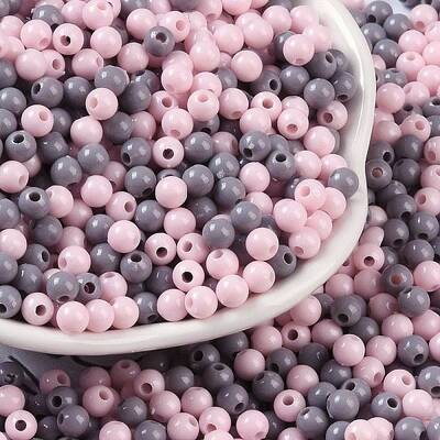 Opaque Acrylic Beads