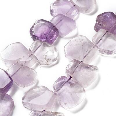 Natural Amethyst Beads Strands