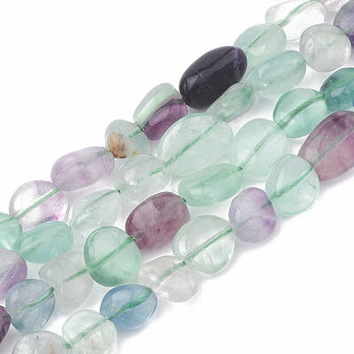 Natural Fluorite Beads Strands