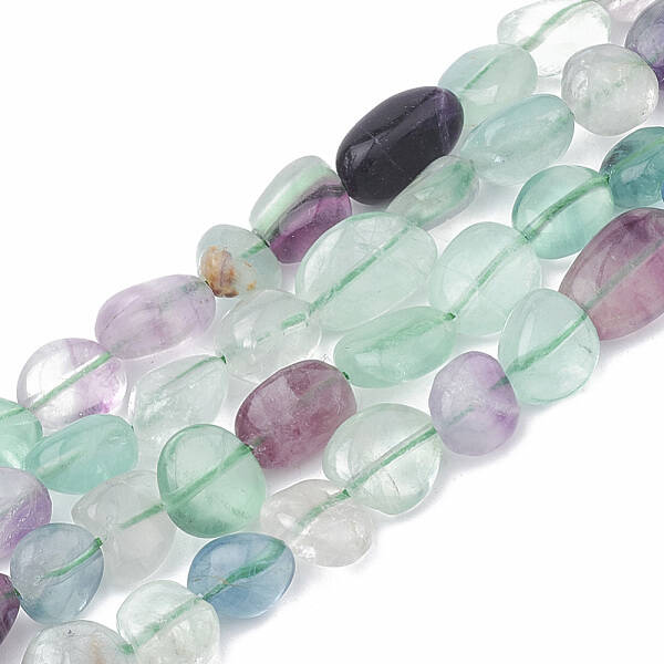 Natural Fluorite Beads Strands