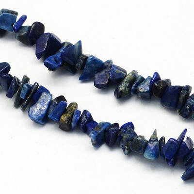 Dyed Natural Lapis Lazuli Stone Bead Strands