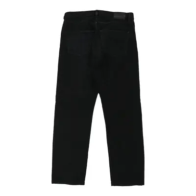Hugo Boss Trousers - 35W 32L Black Cotton