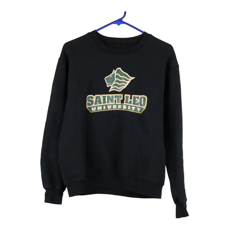Saint Leo University Gildan College Sweatshirt - Small Black Cotton Blend