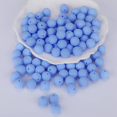 Round Silicone Focal Beads