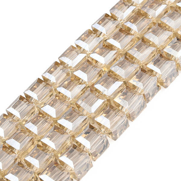 Electroplate Glass Bead Strands