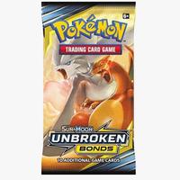 Pokémon Trading Card Game Sun & Moon Unbroken Bonds Booster Pack - 10 Additional Game Cards for Collectors
