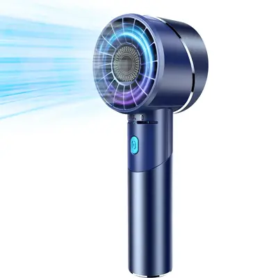 Handheld Fan,Portable Turbo Fan,Powerful Personal Fan(7000rpm High-Speed Motor,Battery Work 3-16 H),USB Rechargeable Mini Han...