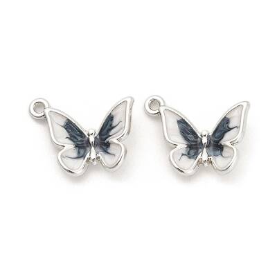 Rack Plating Alloy Enamel Pendants