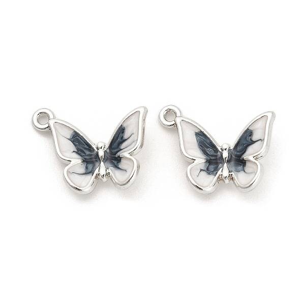Rack Plating Alloy Enamel Pendants