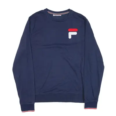FILA Sweatshirt Blue Mens M