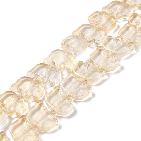 Transparent Glass Beads Strands
