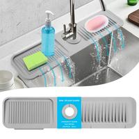 Silicone Drip Mat Protector for Kitchen Sink 24\