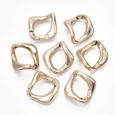 UV Plating ABS Plastic Linking Rings