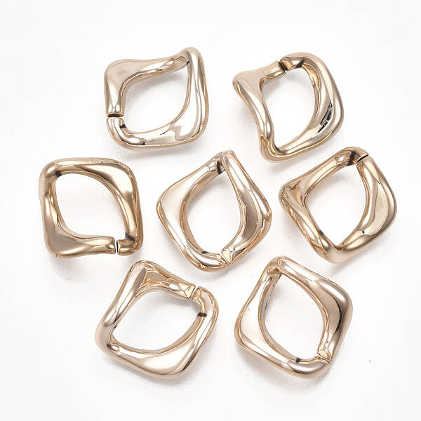 UV Plating ABS Plastic Linking Rings