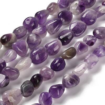Natural Chevron Amethyst Beads Strands