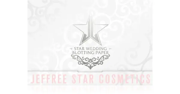 Jeffree Star Cosmetics Star Wedding Mattifying Wipes 50 Pieces