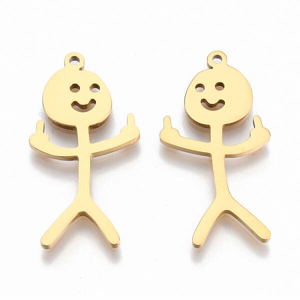 Ion Plating(IP) 201 Stainless Steel Pendants