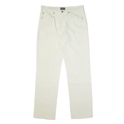 FERRE JEANS Jeans Cream 90s Denim Regular Straight Womens W34 L33